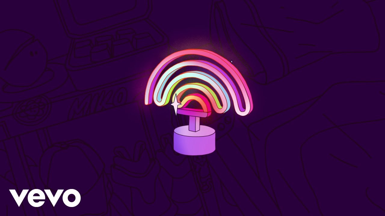 Young Miko - arcoíris (Visualizer) (Official)