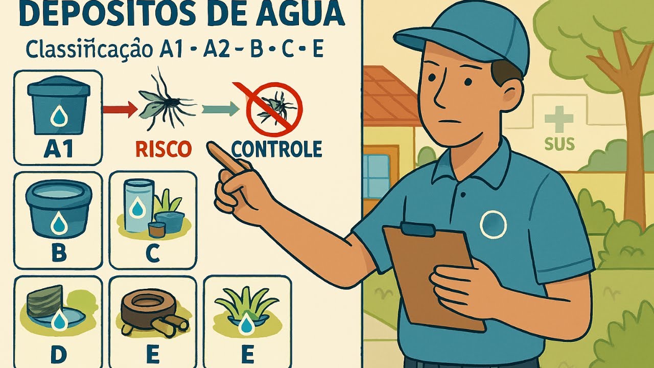 DEPÓSITOS DE ÁGUA A1, A2, B, C, D e E | Classificação