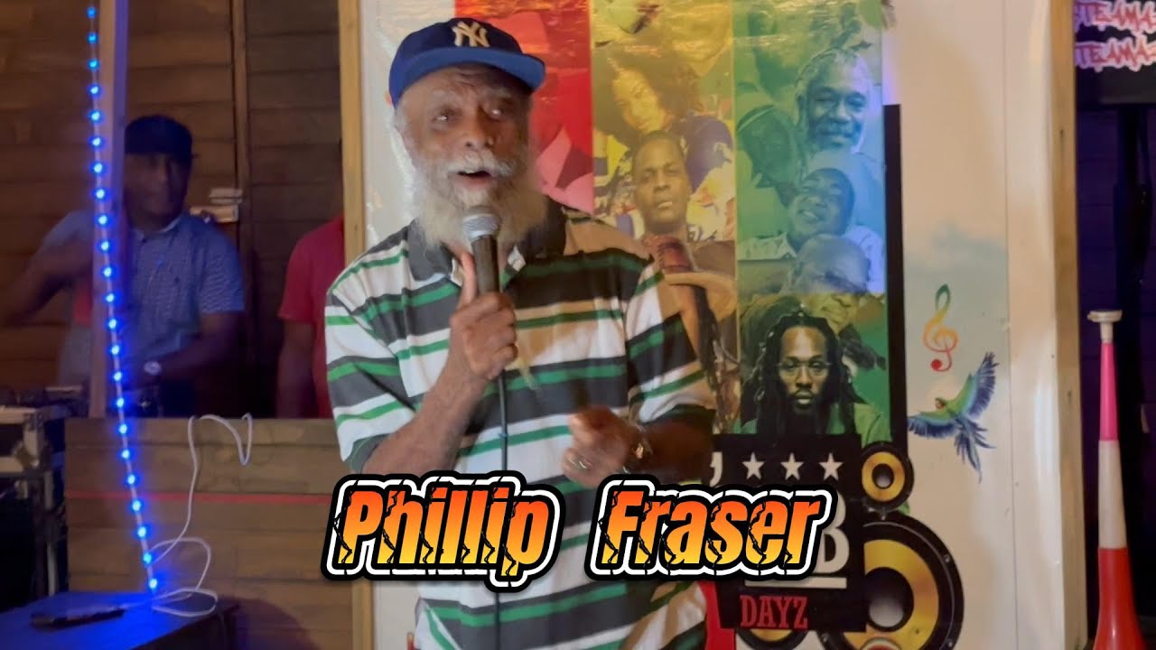 Reggae Icon Phillip Fraser STUNNING Performance & FREE-STYLE Live @ Rub A Dub Tuesdays - 05-08-23