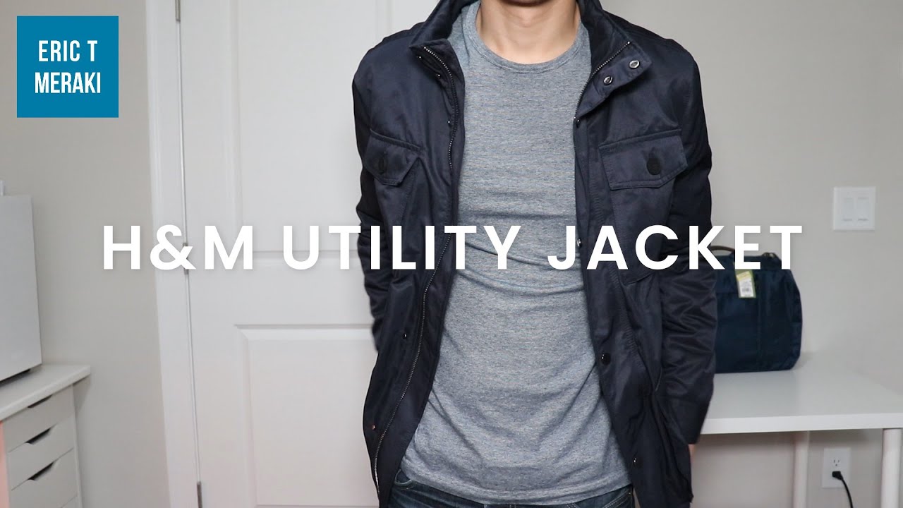 [H&M HAUL] Обзор мужской куртки в стиле милитари | Информация и руководство по выбору размера