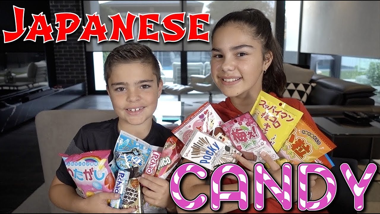 Trying Japanese Candy | Grace's Room