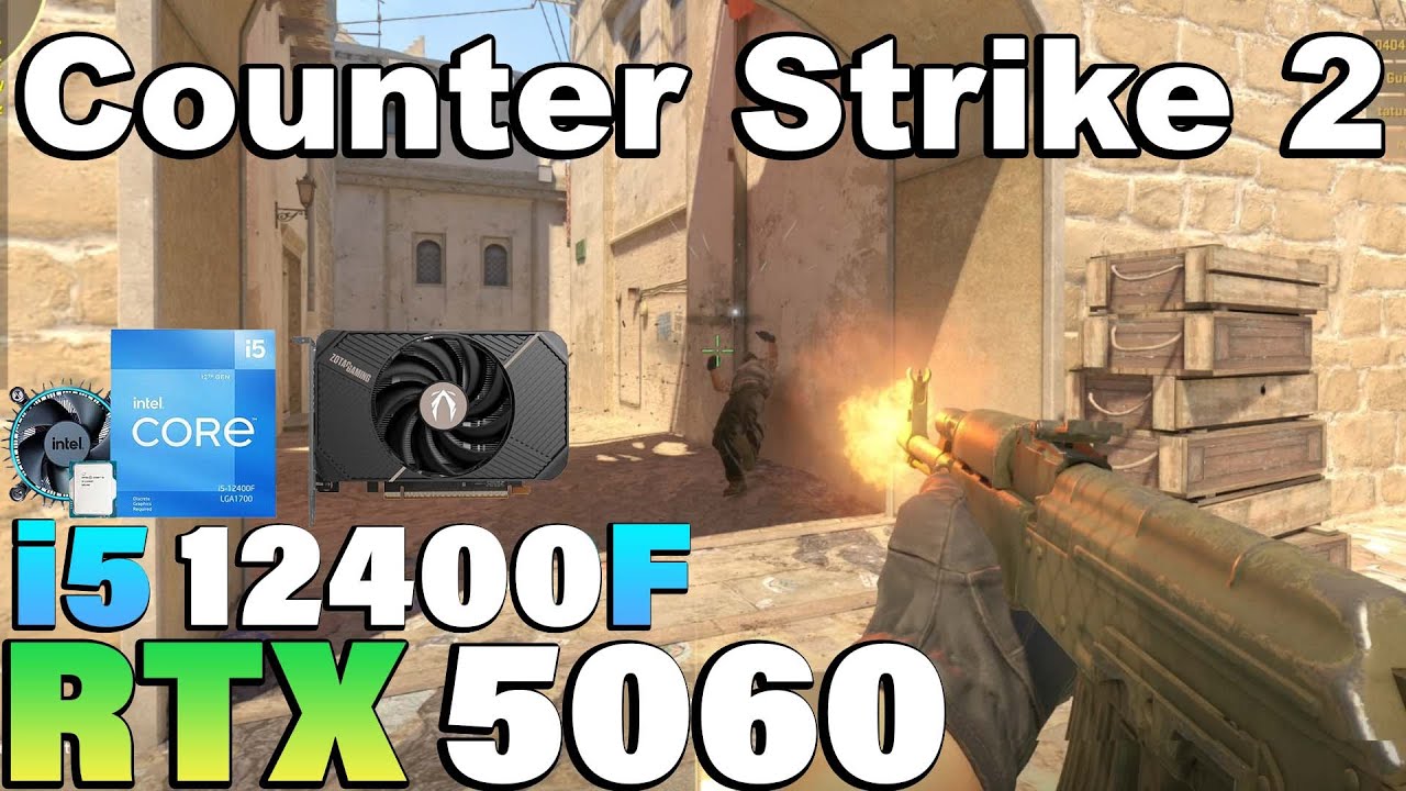 Counter Strike 2 - i5 12400F + RTX 5060