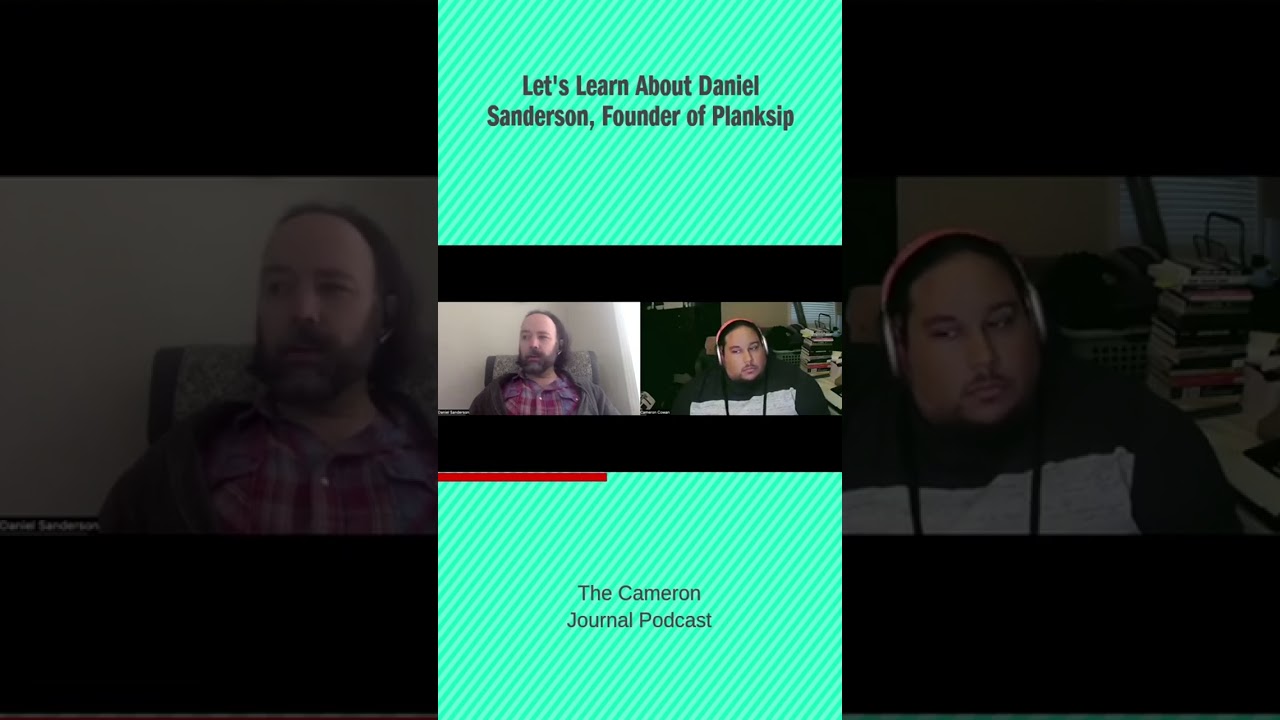 Let's Learn About Daniel Sanderson, Founder of Planksip
