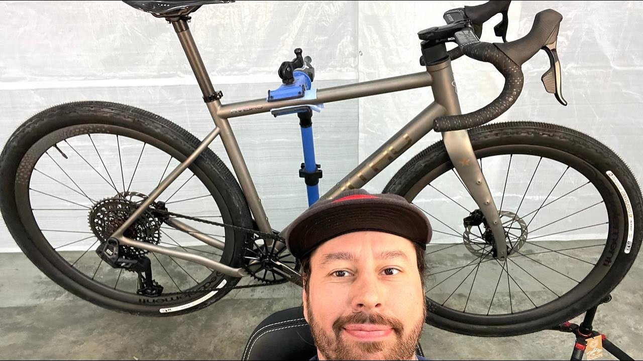 Tritao Aveiro 3D. Our newest extreme titanium gravel bike. Part 1.