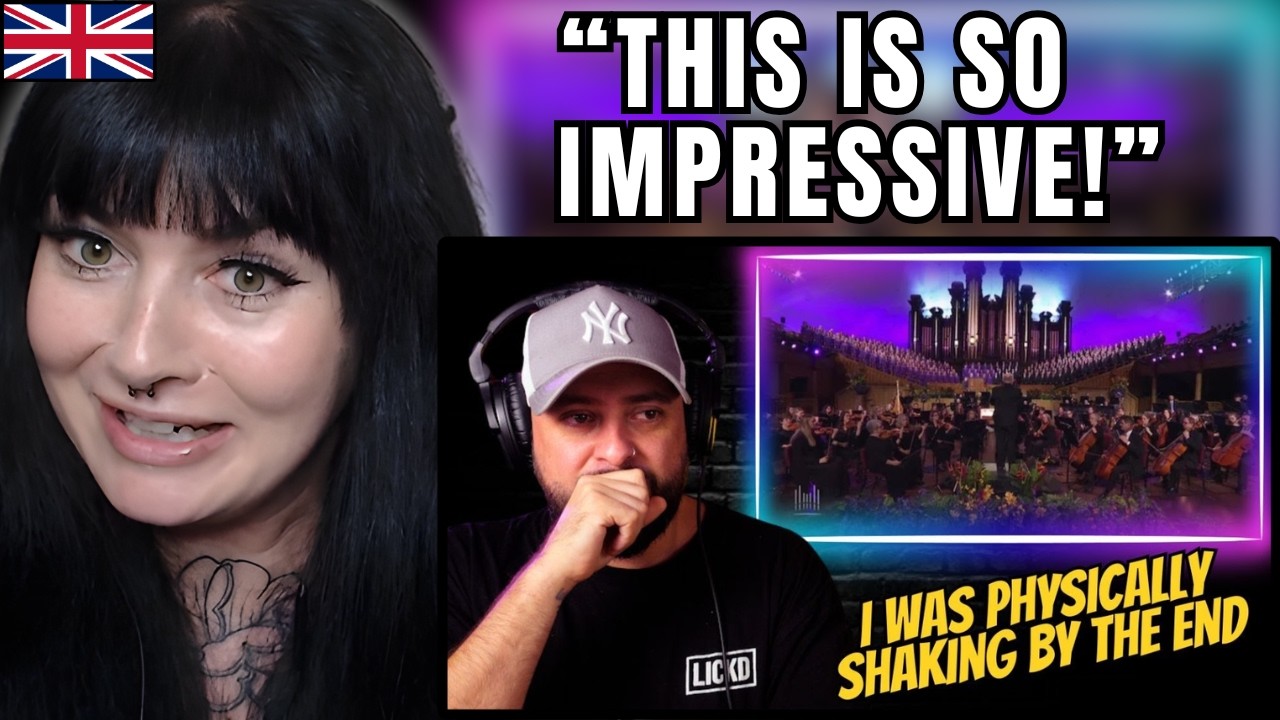 British Girl Reacts to a Vocalist Reacting to The Tabernacle Choir 🇺🇸 | DOUBLE Reaction