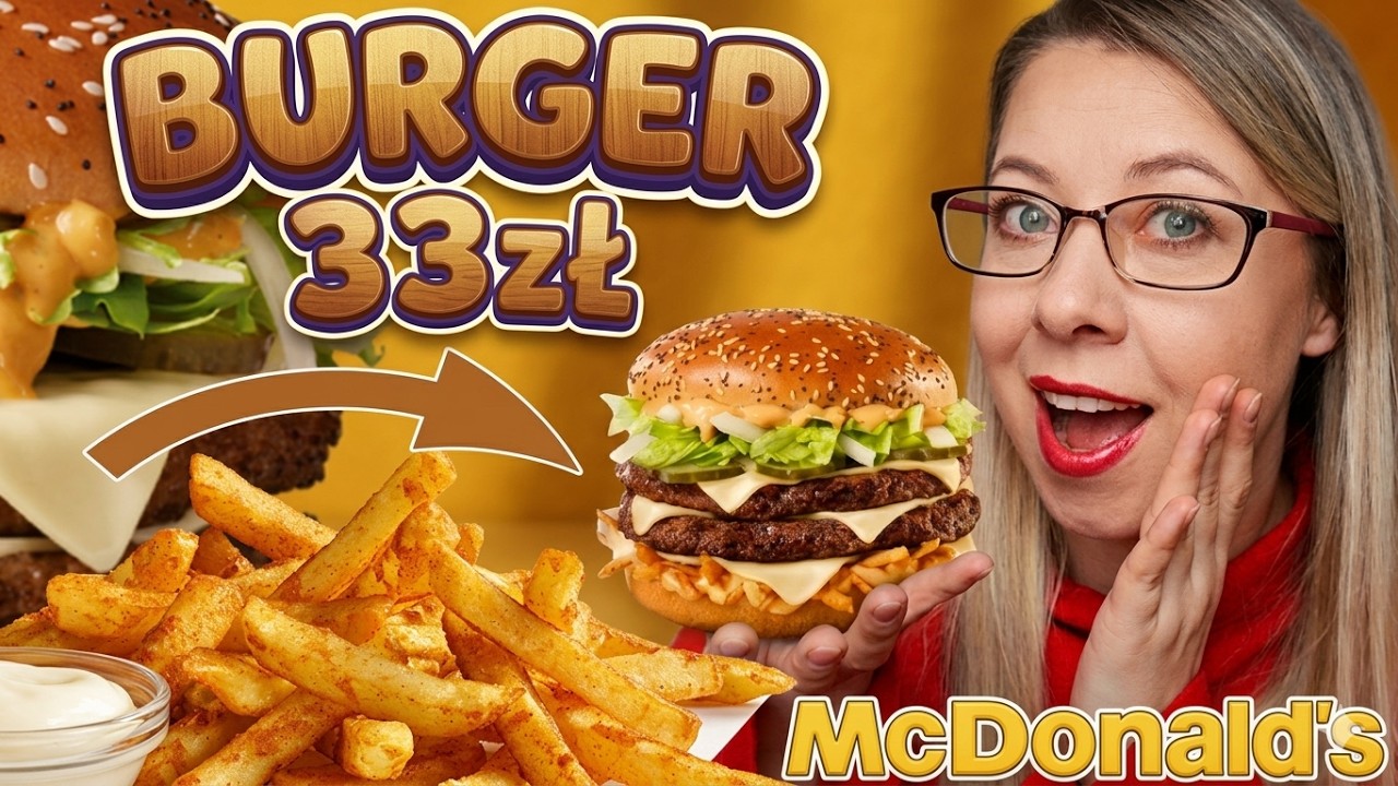 NAJDROŻSZY BURGER BIG ARCH z McDonald's #testuje #mcdonalds  #bigarch