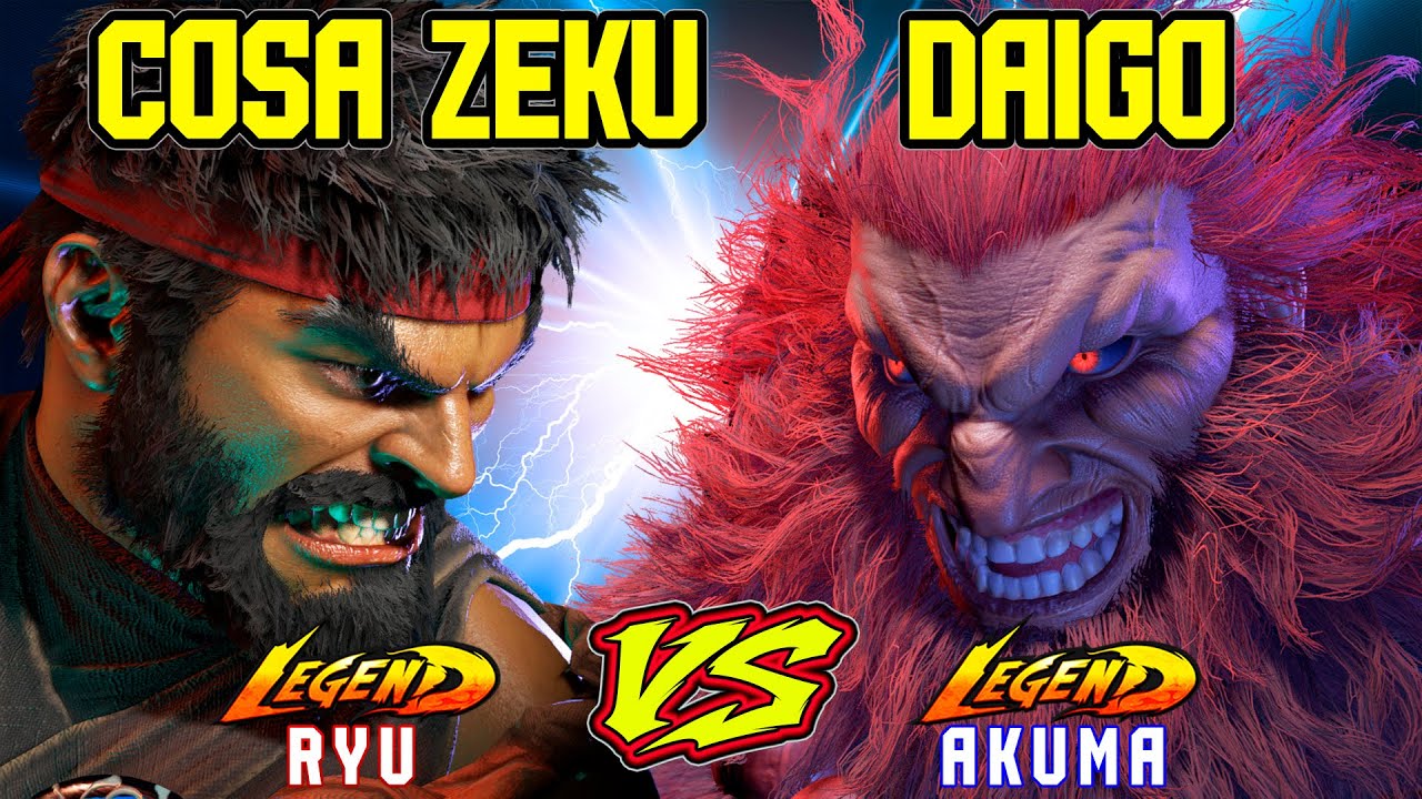 SF6 Daigo (Akuma) VS Cosa Zeku (Ryu)💥Messatsu💥