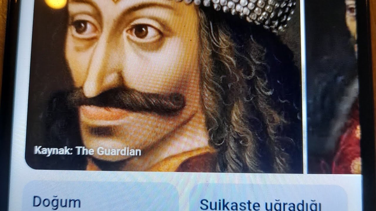 Vlad Dracula (D.1431- Ö. 1476) Eflak Prensi [kazìkcì] Voyvodu.iyi seyirler. 