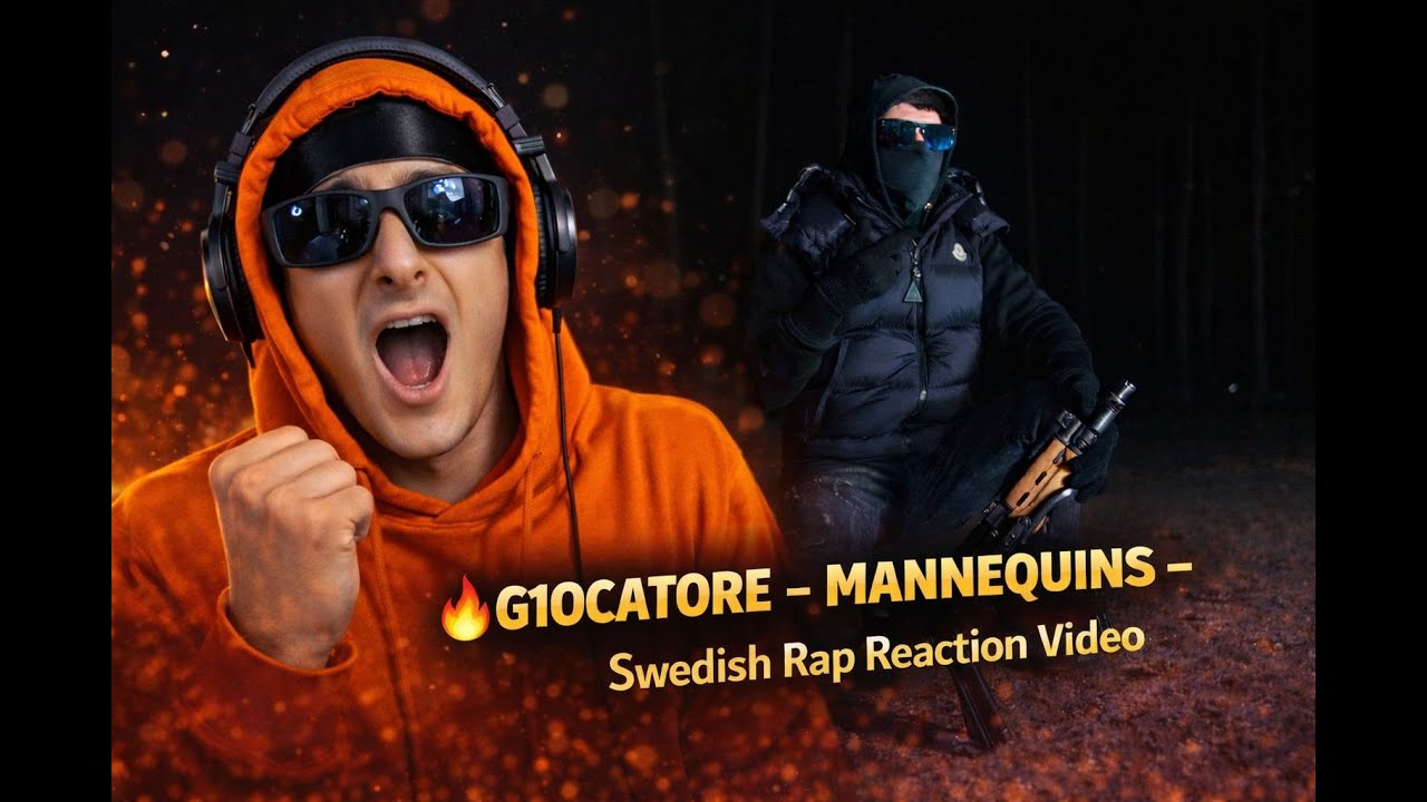 🔥 G1ocatore - MANNEQUINS - Swedish Rap Reaction Video