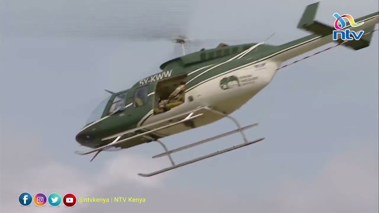 KDF Airshow: KWS officers showcase their anti-poaching skills