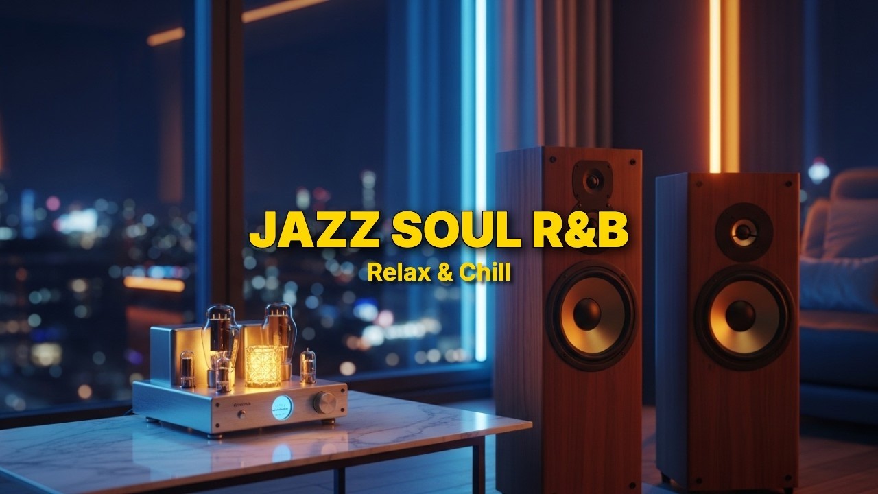 Cozy Winter Jazz & Soul R&B – Warm Fireplace Tunes for Comfort & Sleep