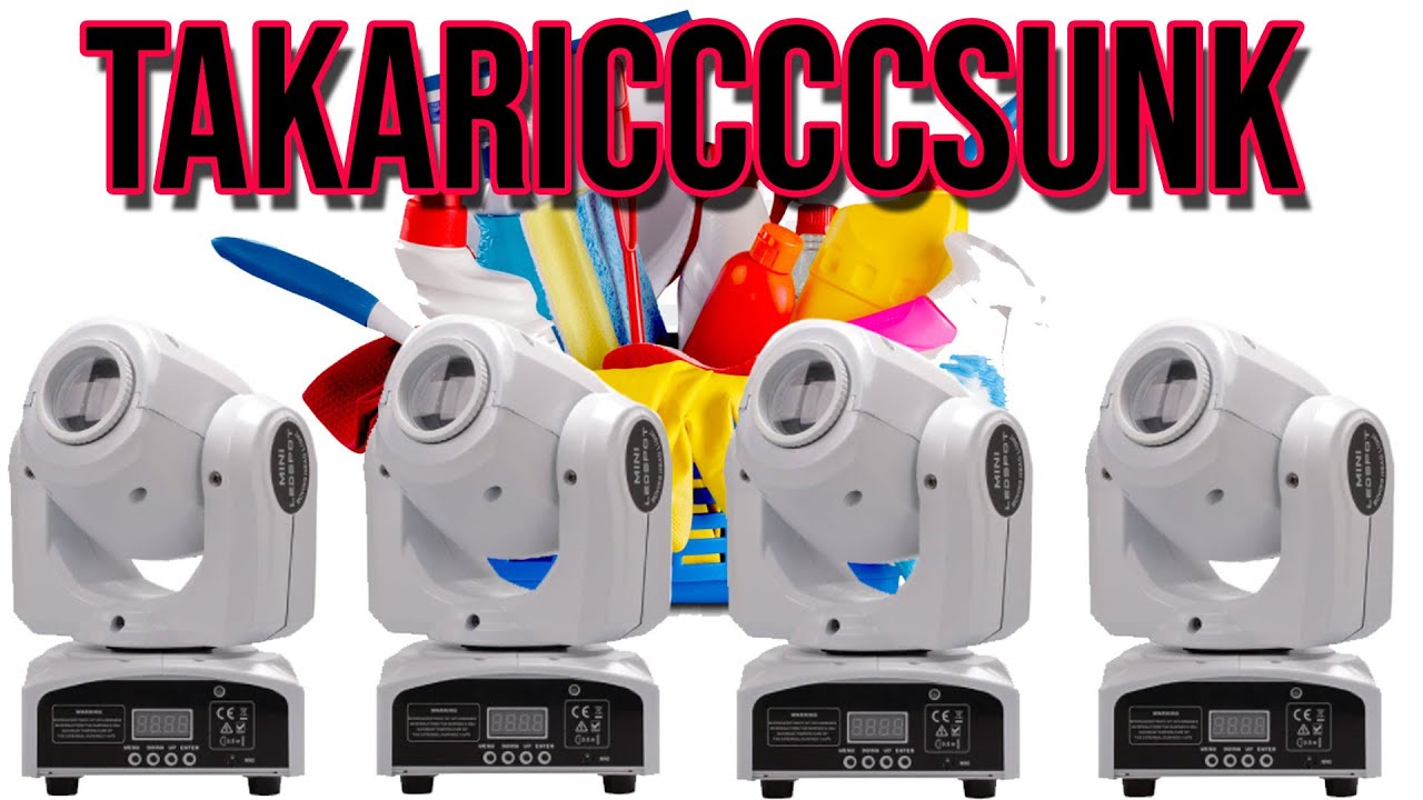 Robotlámpa takarítás