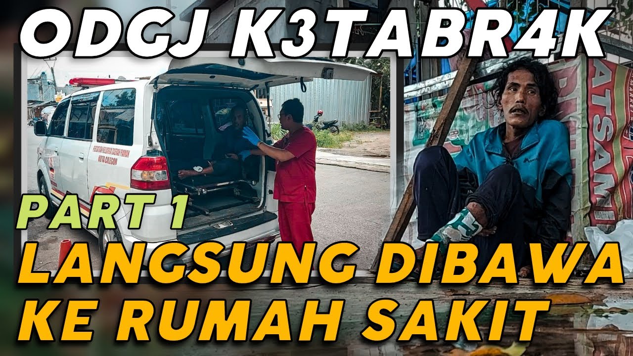 KECELAKAAN LALULINTAS ❗ OD*J INI MENCOBA MENGOBATI DIRINYA SENDIRI