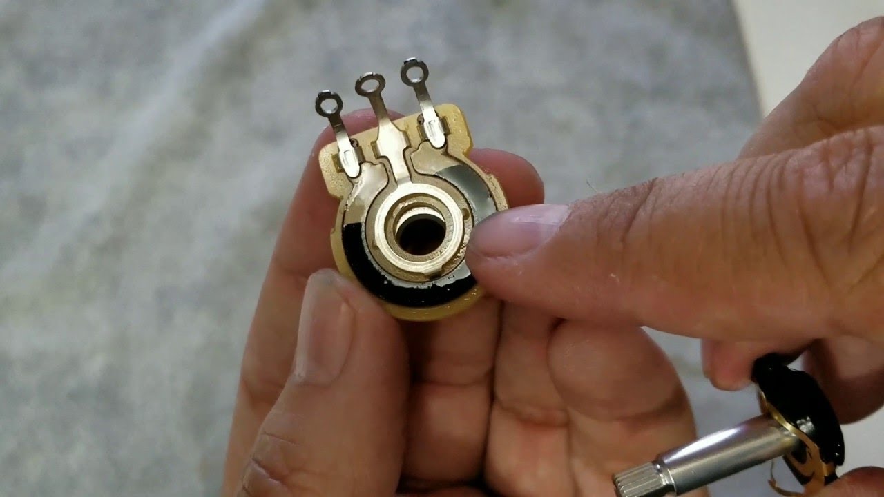 How To Repair Scratchy Noise Volume Control Or Tone Control's