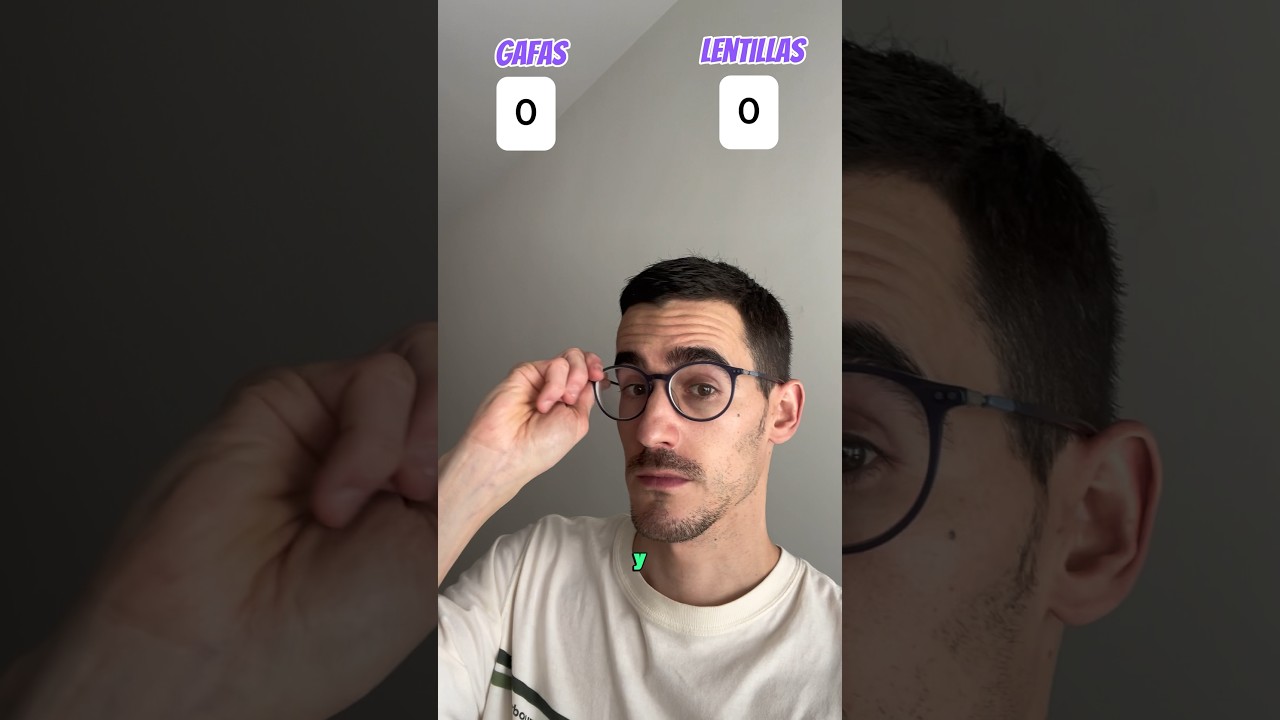 Mi experiencia personal como &Oacute;ptico con GAFAS y LENTILLAS #lentesdecontacto #comparacion