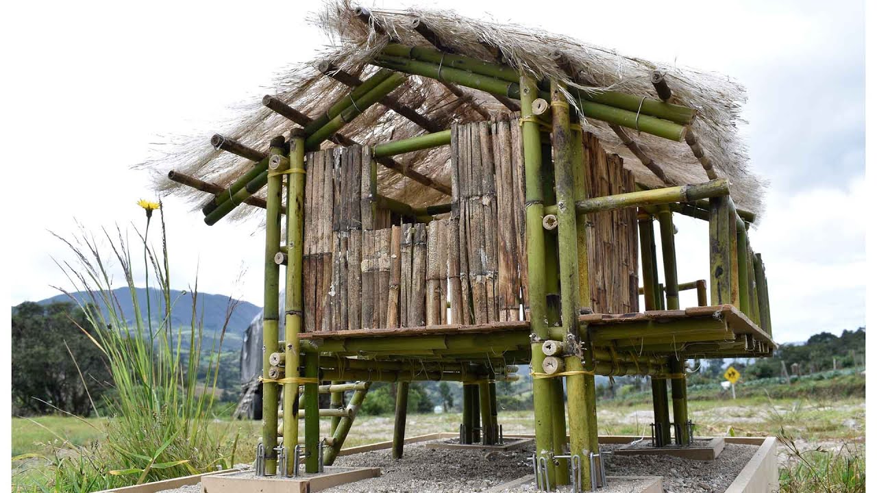 Build a house in the forest with bamboo / COMO CONSTRUIR UNA CASA EN BAMBOO/GUADUA?