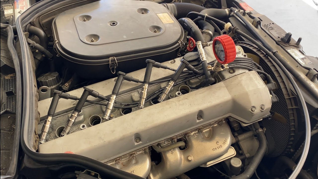 Mercedes W124 - Compression testing my m104.980 with 192k km