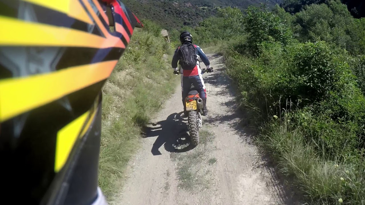 TET from Spain into Andorra - Enduro Bikes