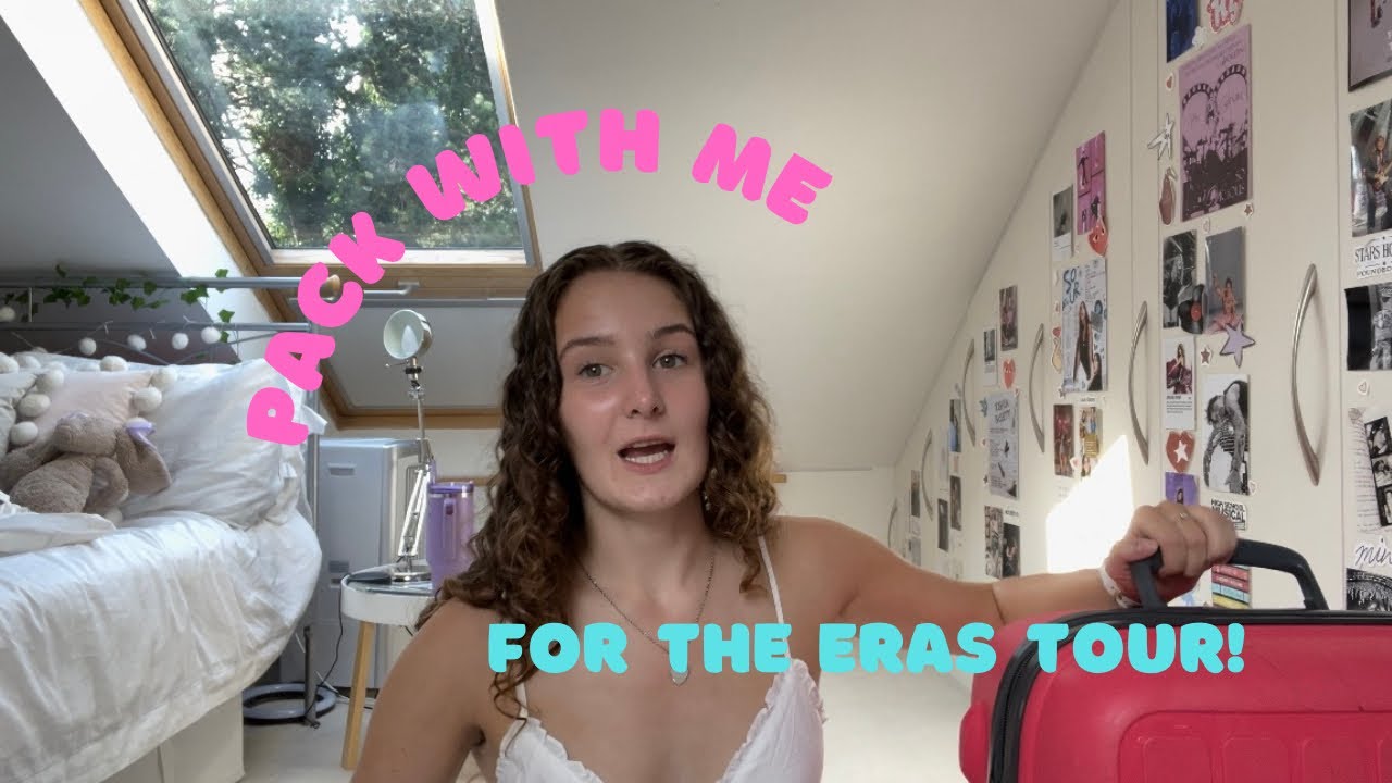 pack with me for the eras tour!