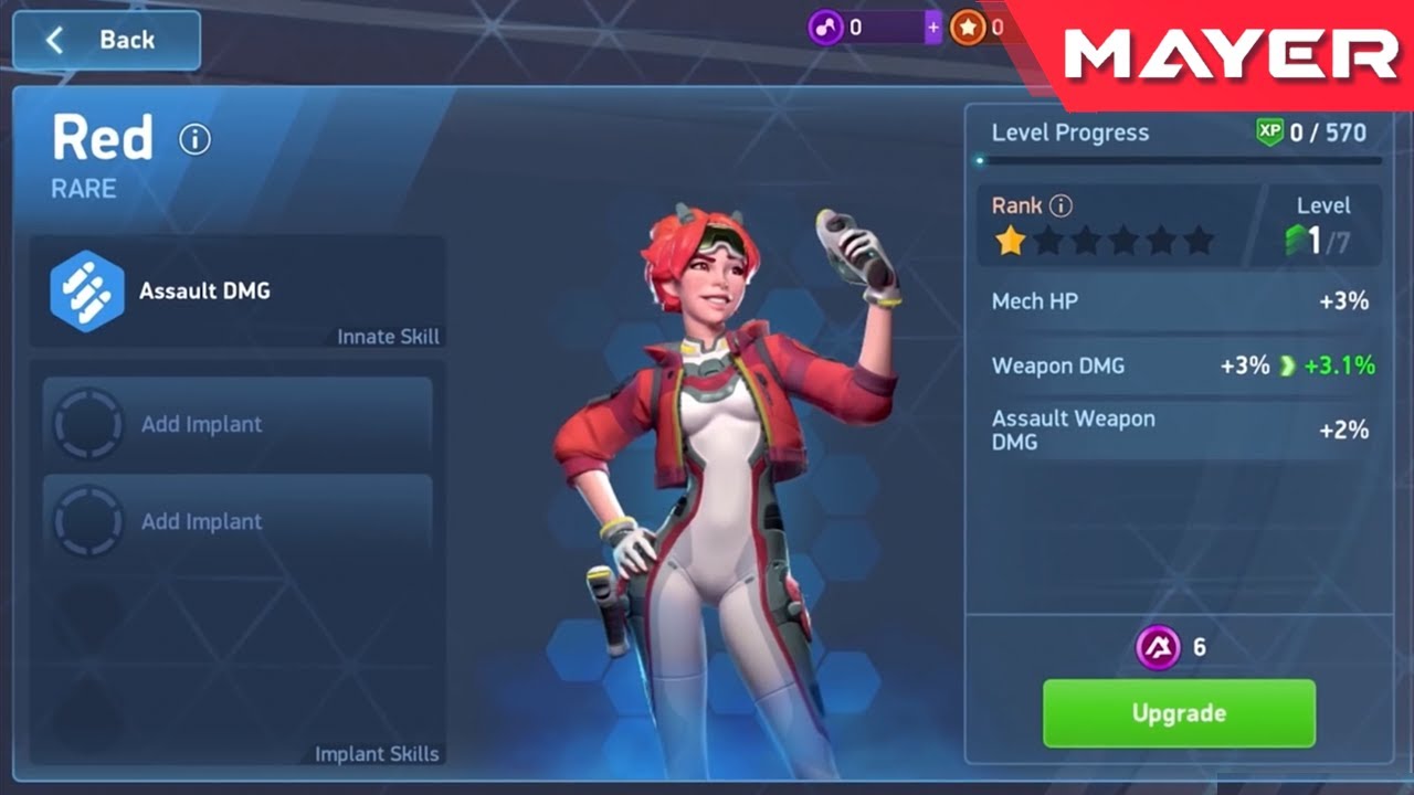Pilots: Red - first look | Mech Arena