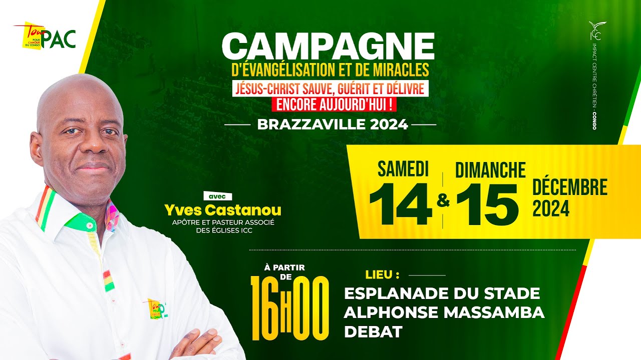 JOUR 2 | TOUR PAC - ESPLANADE DU STADE ALPHONSE MASSAMBA DÉBAT - BRAZZAVILLE - DEC 2024