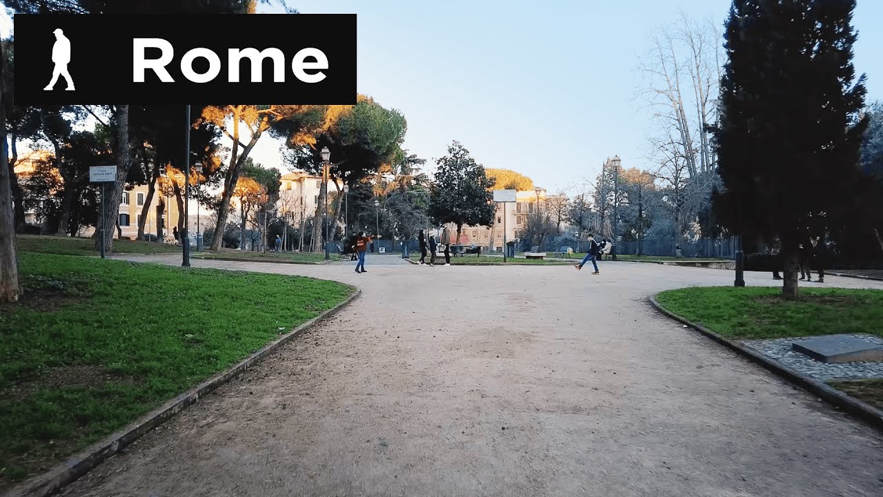 Rome Sunshine walk from Via Ardea to Villa Fiorelli | Outside Walker