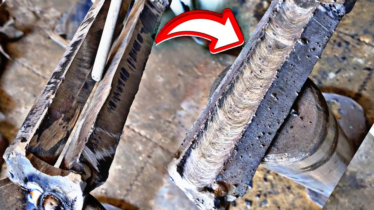 Root welder 1g 6013! Cap 7018 || stick welding tips for root welding