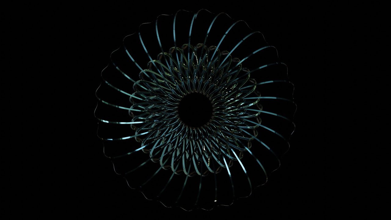 Abstract Shapes on Cylinders in Blender - Procedural Nodes (part 96)