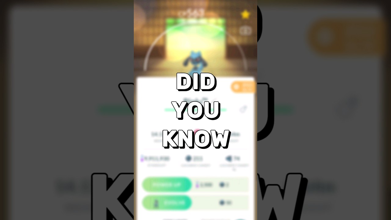 Pok&eacute;mon GO TIP: cheaper CHARGE ATTACKS!