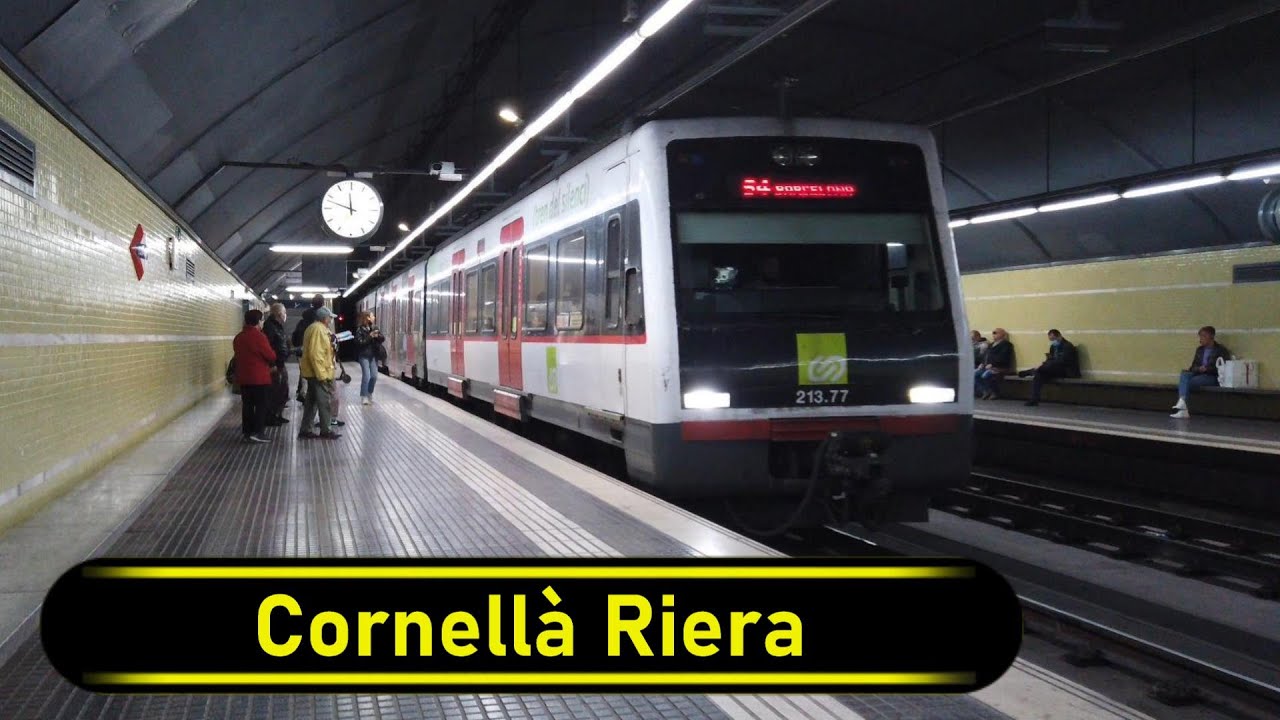 Metro Station Cornellà Riera - Barcelona 🇪🇸 - Walkthrough 🚶