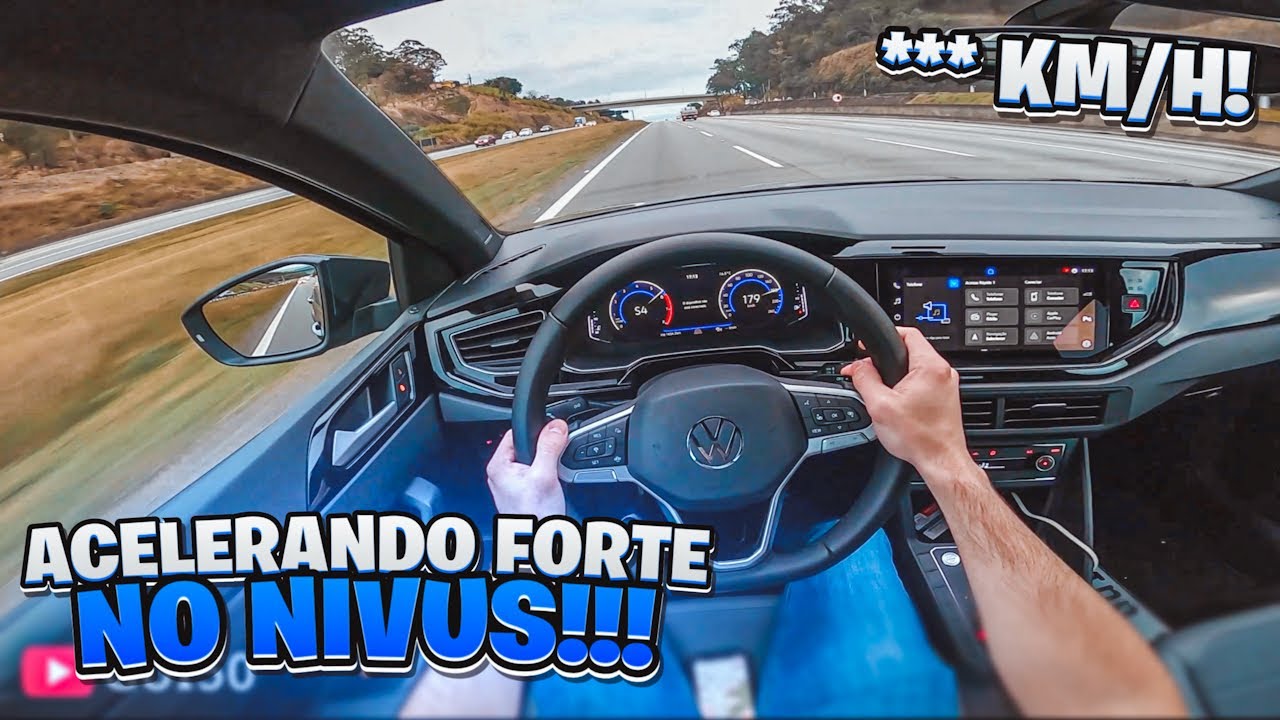 ACELERANDO TUDO NA PISTA COM O NIVUS HIGHLINE 👍