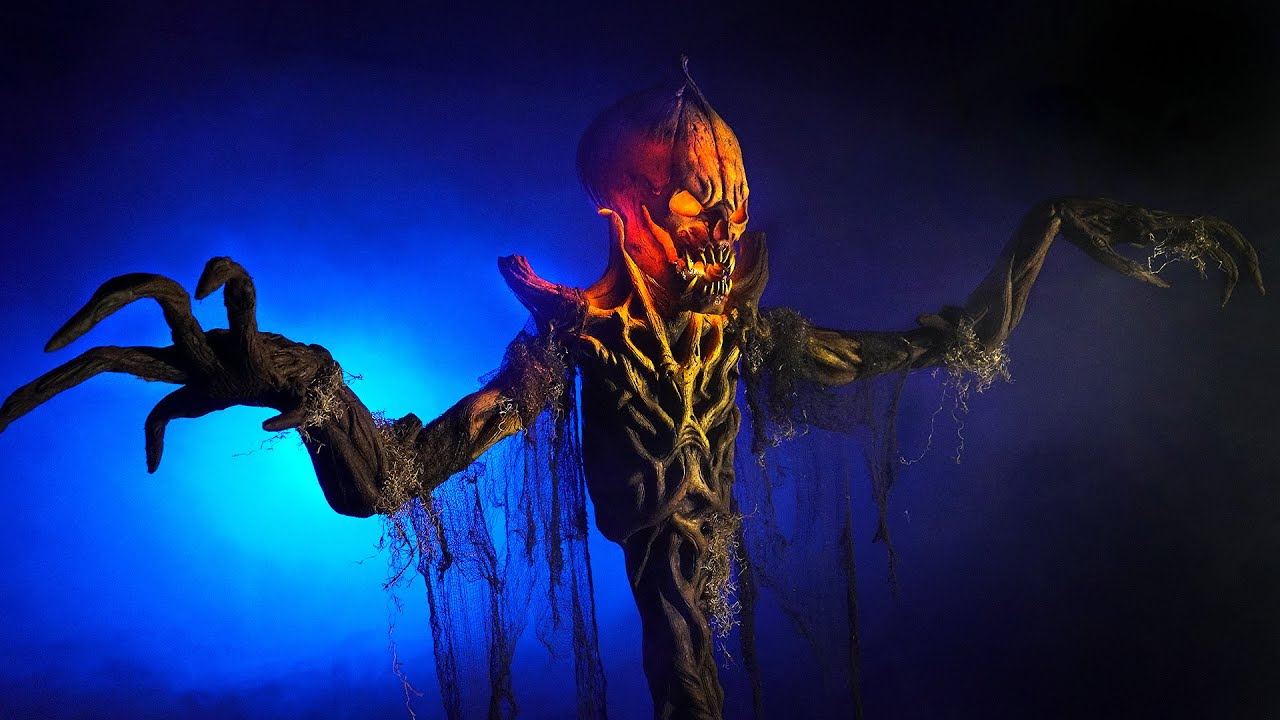 Giant PUMPKIN STALKER Halloween Prop for 2021 by Distortions Unlimited