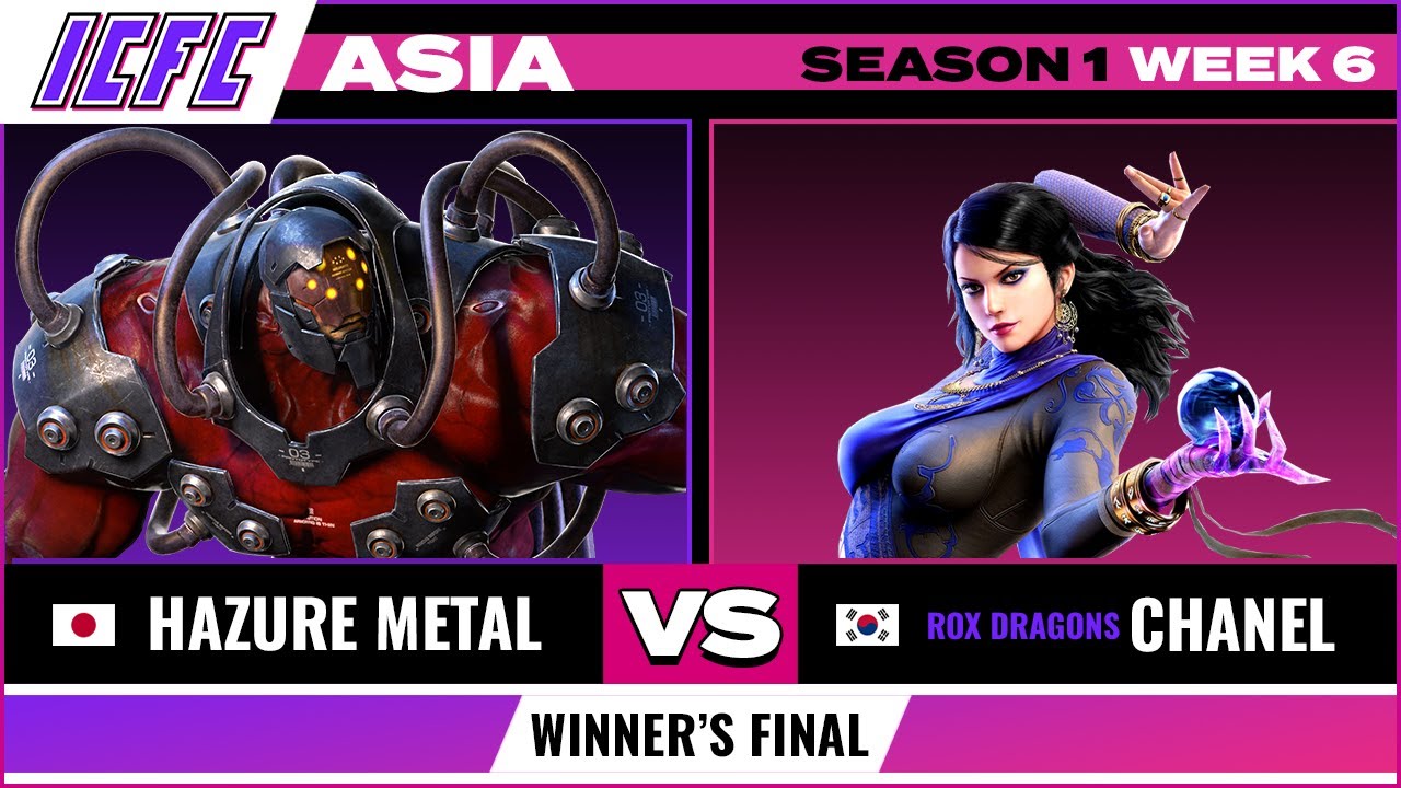 Hazure Metal (Gigas) vs Chanel (Zafina) - ICFC ASIA: Season 1 Week 6 - Winner's Final