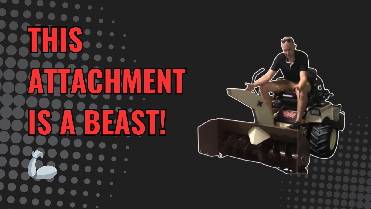 Grasshopper Mowers Snow Thrower Attachment