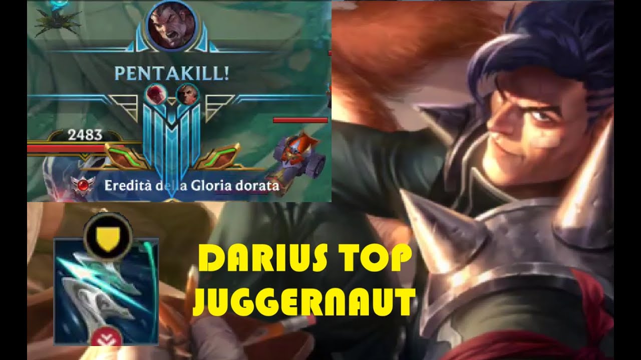 Wild Rift Darius Top Juggernaut - It is what it is