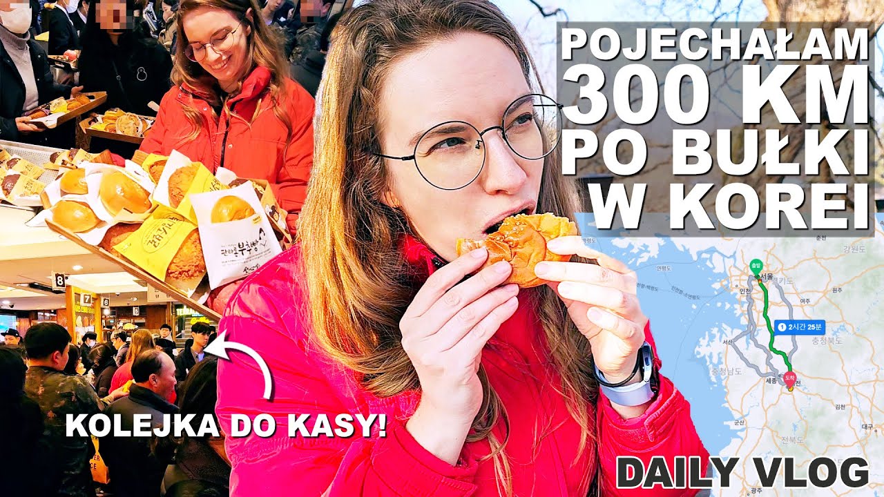 NAJSŁYNNIEJSZE BUŁKI W KOREI POŁUDNIOWEJ?! Przejechałam prawie 300 kilometrów, żeby ich spróbować!