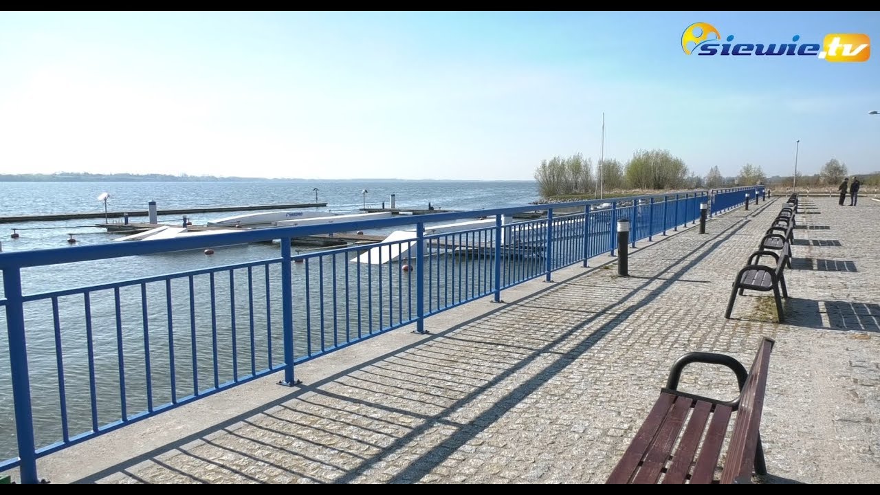 PORT JACHTOWY JEZIORSKO CZEKA NA TURYSTÓW - siewie.tv