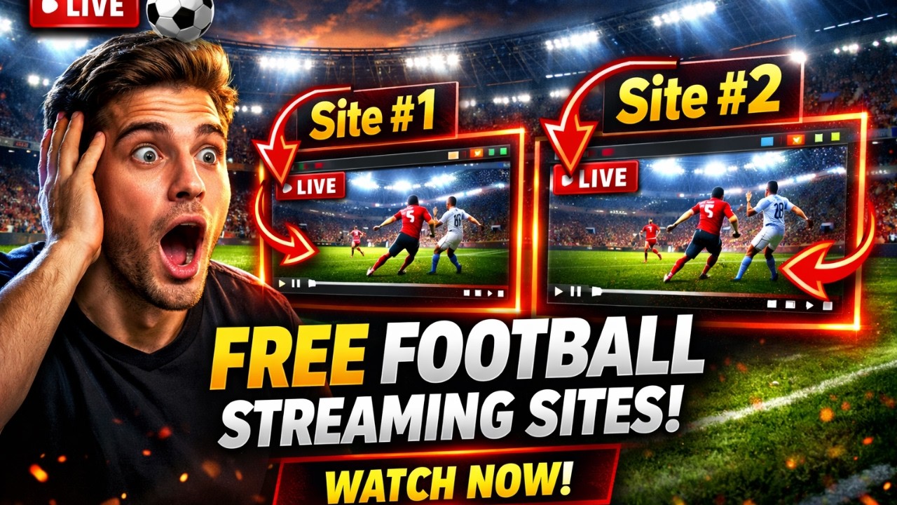 Best Websites to Watch Football Free ⚽ Live Soccer Streams 2026