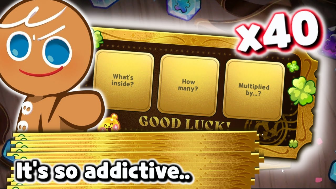 I opened another 40 Lucky Ticket🍀 because they’re so addictive😭