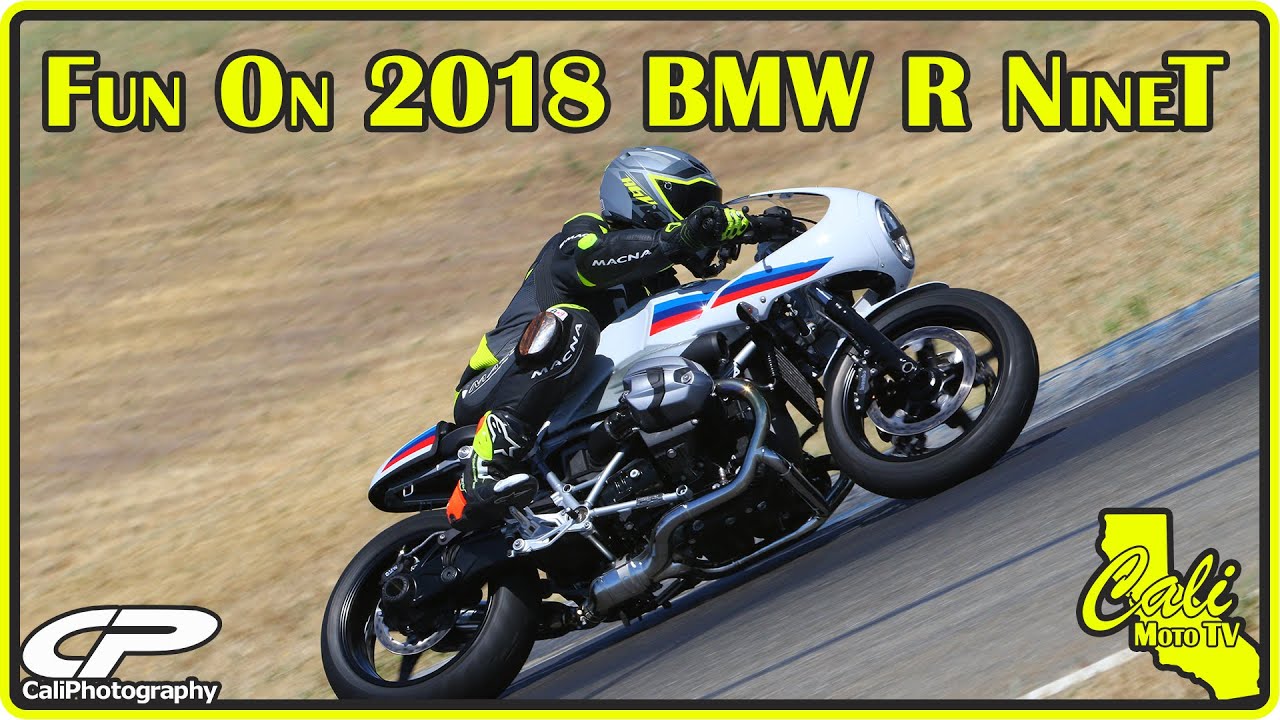 Fun On 2018 BMW R NineT at Thunderhill Raceway East