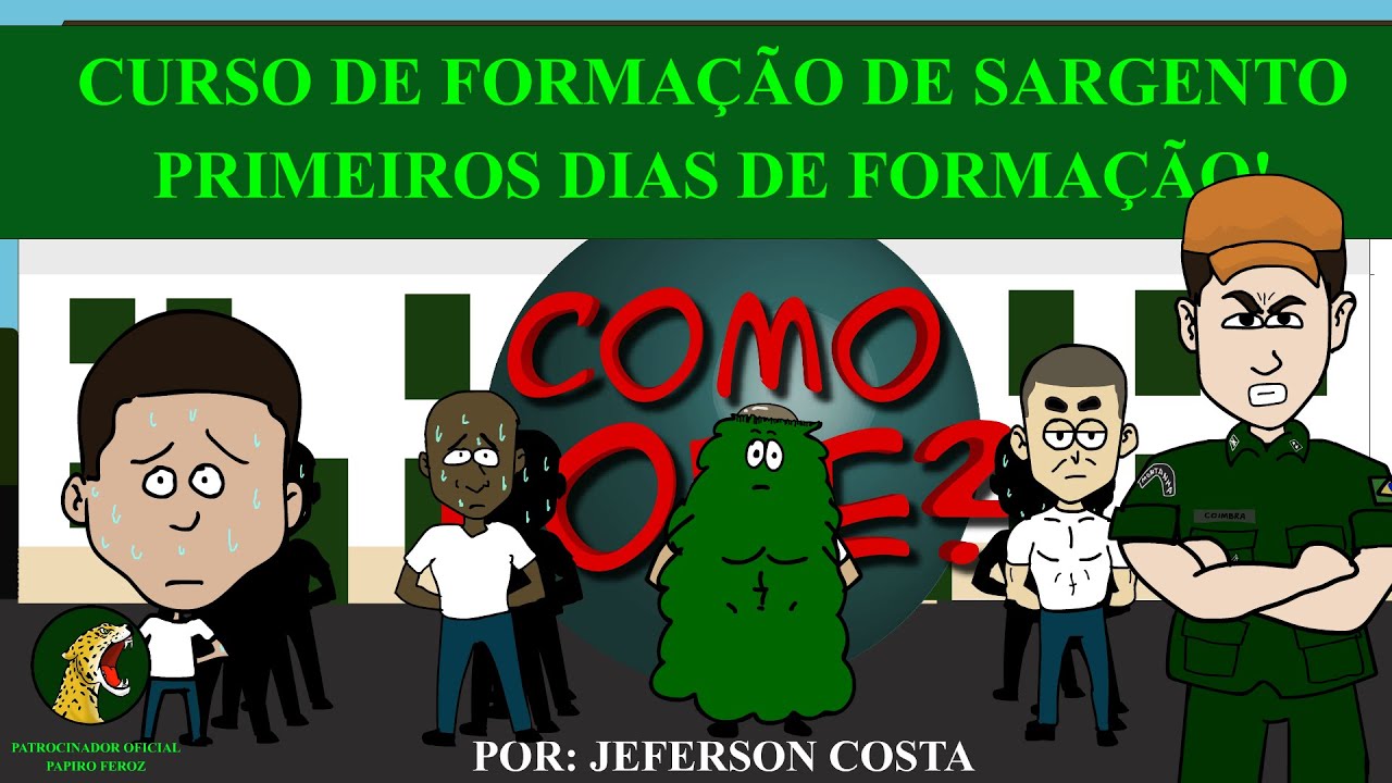 HISTÓRIAS DO QUARTEL T02 EP04 CFS PERÍODO BÁSICO DO CURSO DE FORMAÇÃO DE SARGENTO 233º BI*