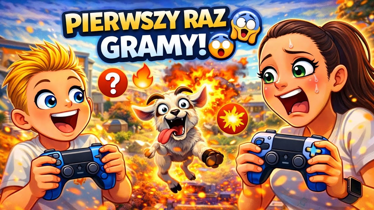 PIERWSZY RAZ w Goat Simulator 3! 😱 Szalone wyzwania i totalny chaos 😂