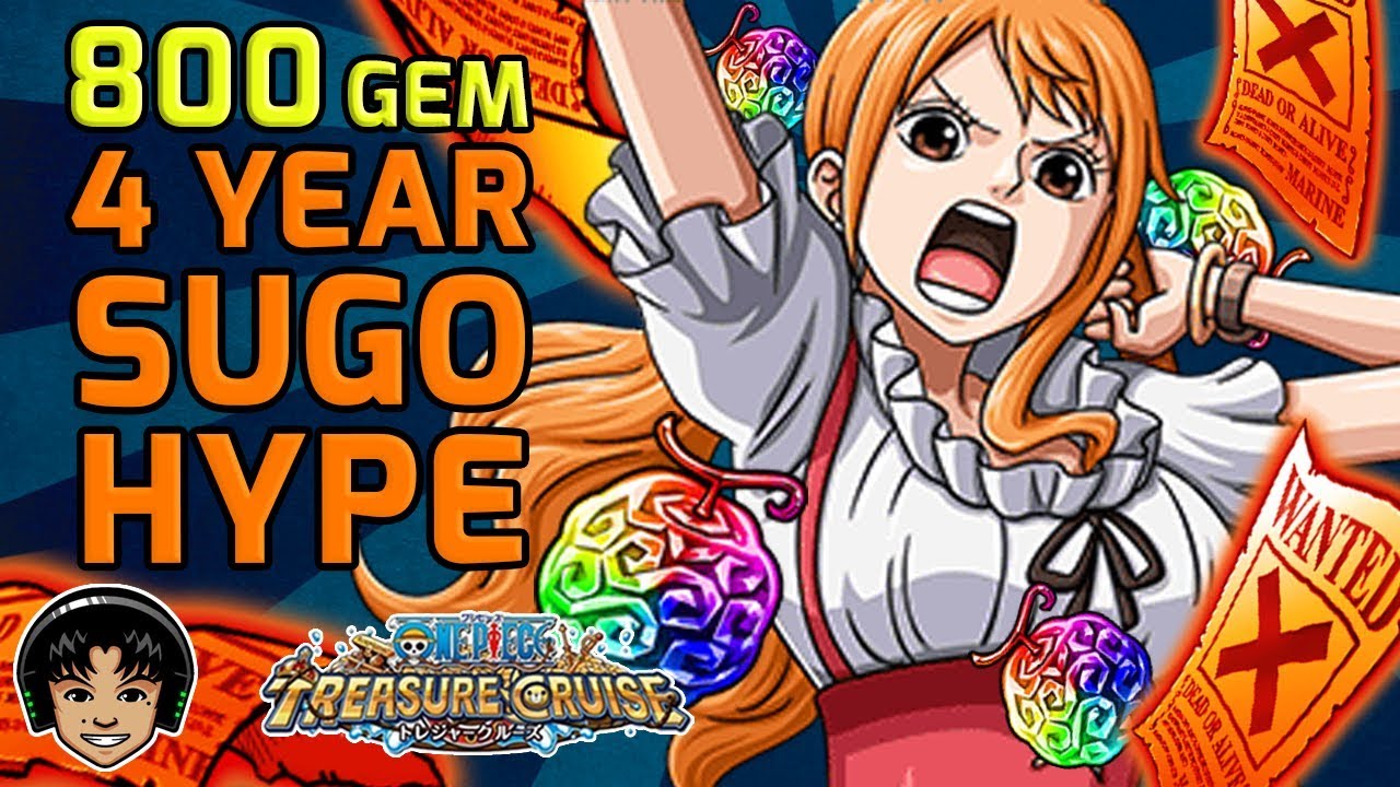 800 Gem 4 Year Anniversary SUGOFEST! It's The Big One! [One Piece Treasure Cruise]