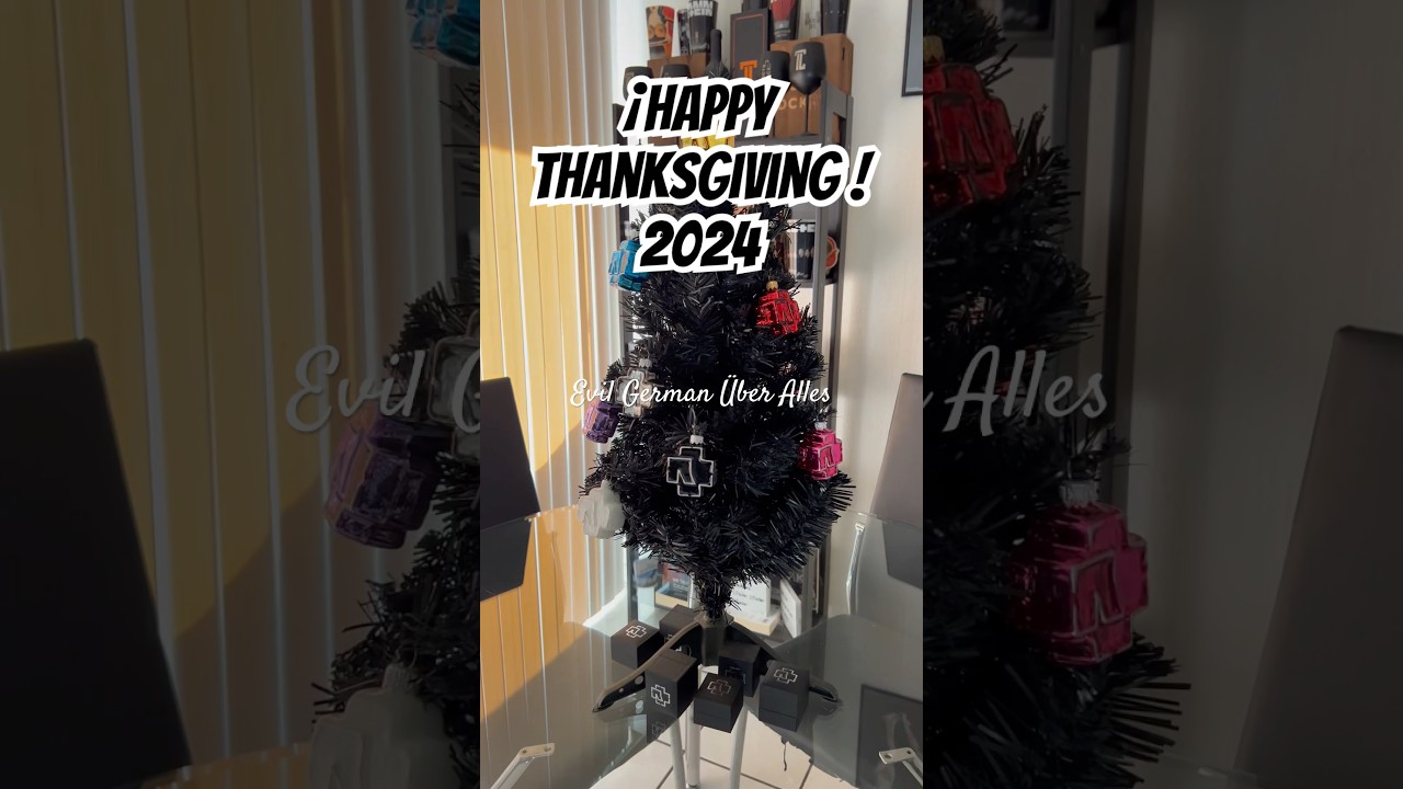 Rammstein &ldquo;Happy Thanksgiving 2024&rdquo; #rammstein #rammsteinfan #xmas #thanksgiving #evilgerman