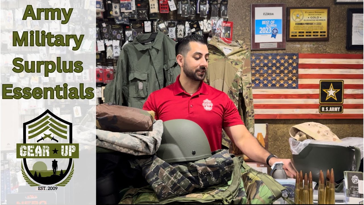 Army Military Surplus Essentials