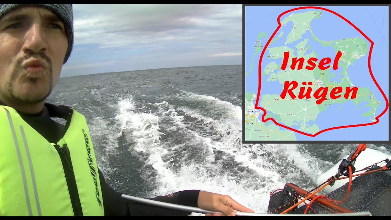 Mini-Cat 460 Elite Rügen Umsegelung in 4 Tagen mit einem aufblasbaren Katamaran
