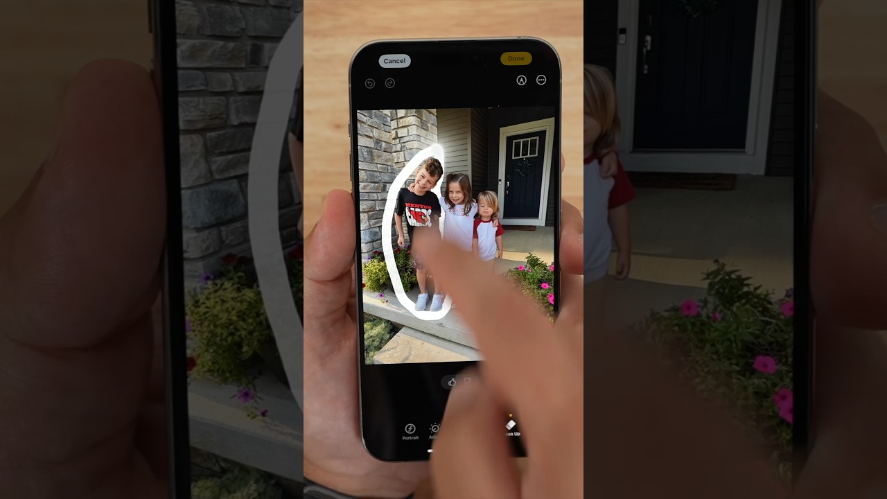 iOS 18.1 &ldquo;Clean Up&rdquo; Photos Feature in Action!