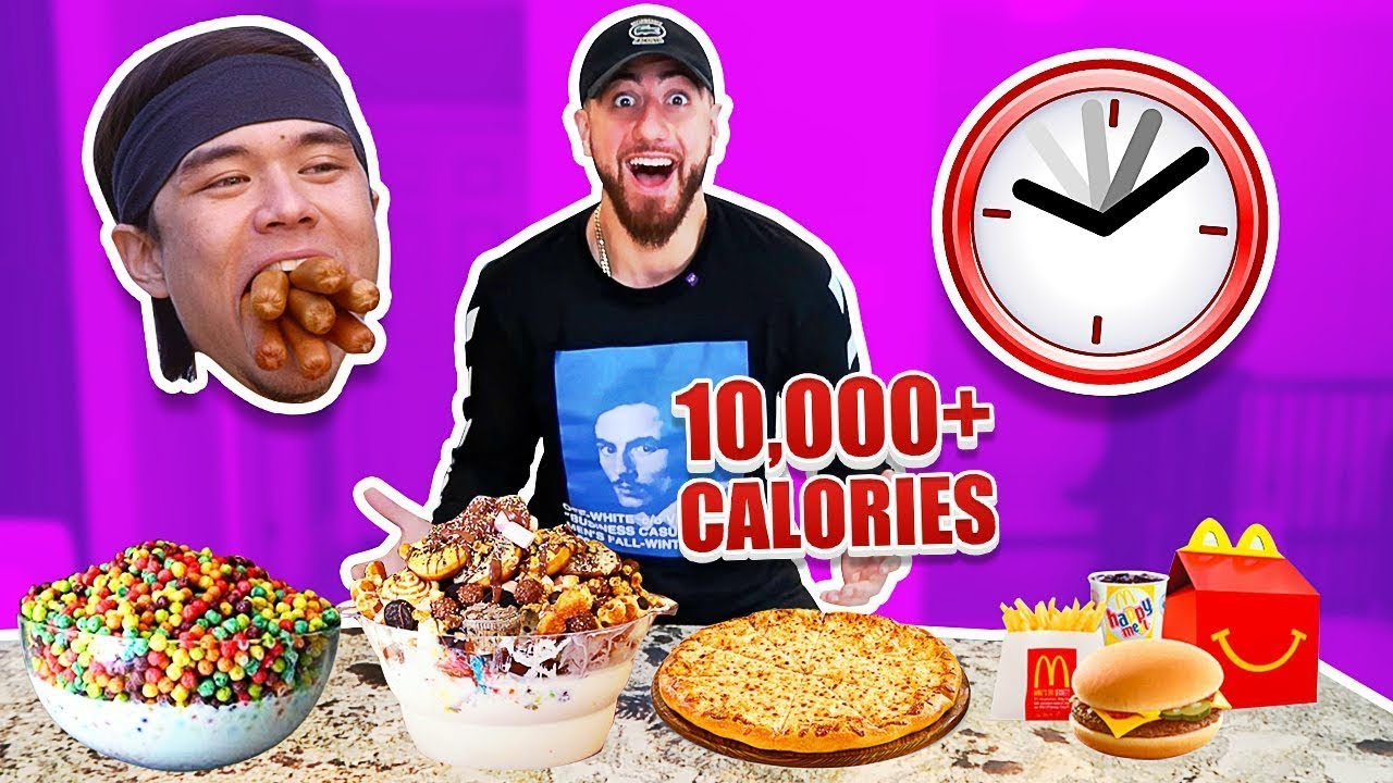 Я ел как Мэтт Стоуни 24 часа! *НЕВОЗМОЖНЫЙ ПИЩЕВОЙ ЧЕЛЛЕНДЖ*