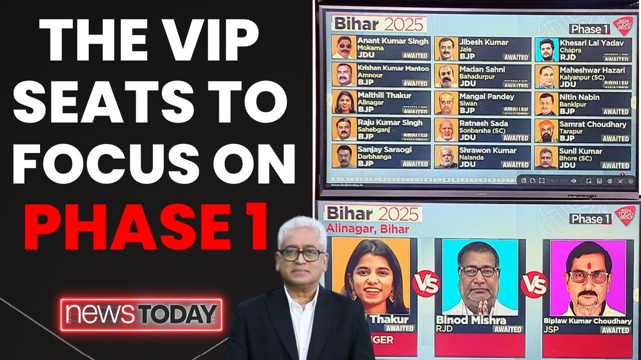 Bihar's Battle of Scions: Political Dynasties Clash in High-Stakes Election | India Today