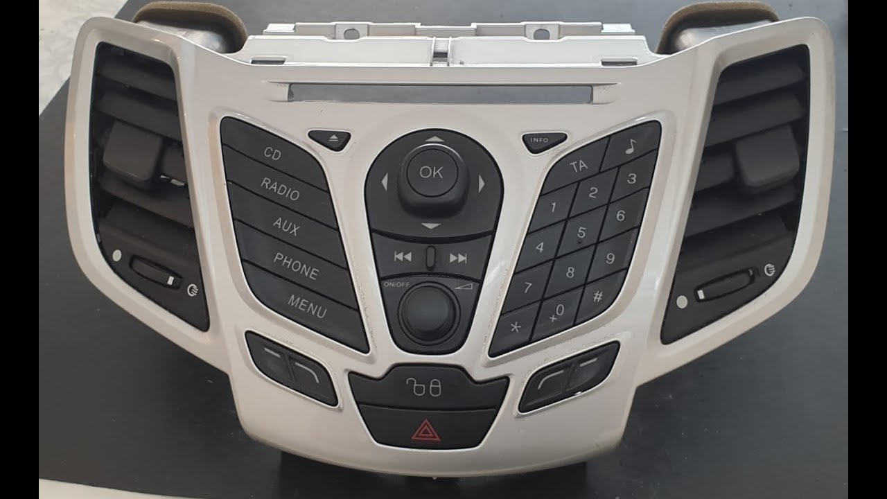 Riparazione guasto autoradio ford fiesta del 2009 - MK7 - Not Working